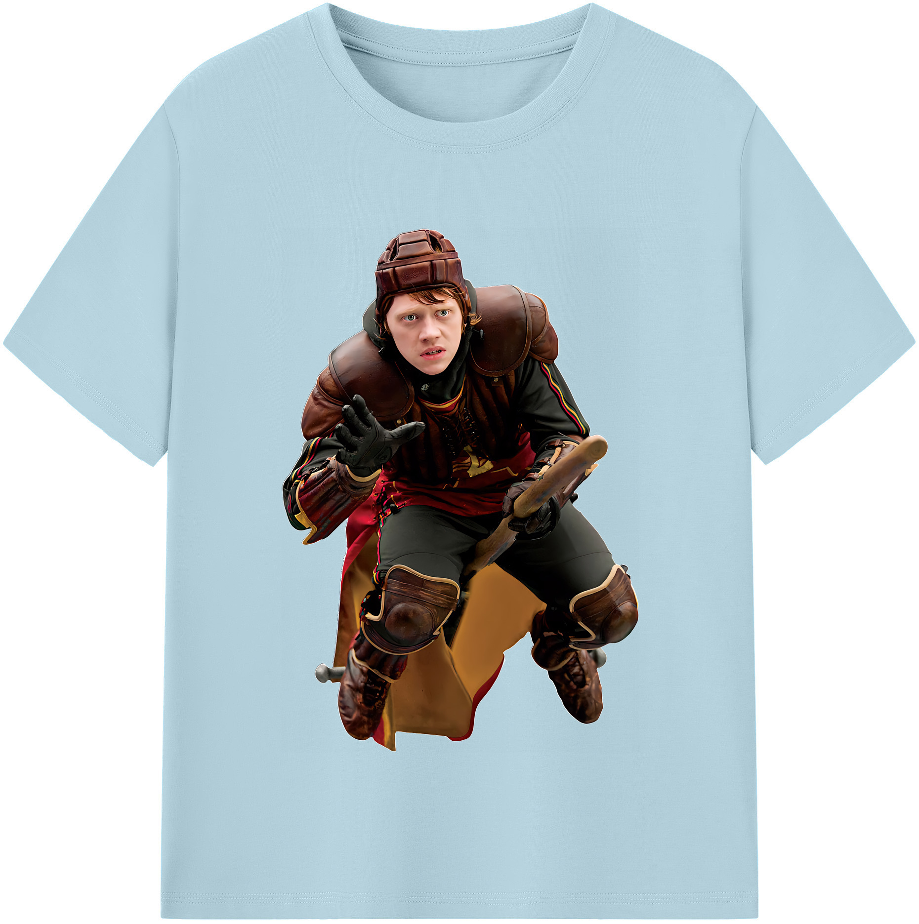 （画像用） Harry Potter ハリー・ポッターシリーズ 綿100％半袖Tシャツ（フロントプリント）